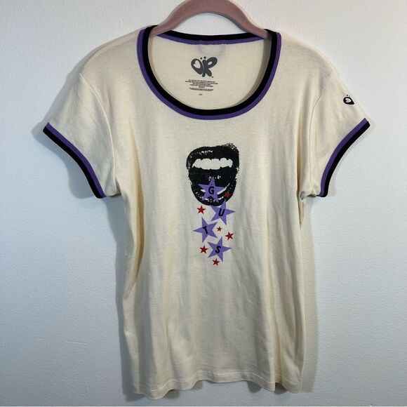 ✨ Olivia Rodrigo GUTS Ringer‎ Baby Tee Tour Official Merch XXL - Picture 1 of 6